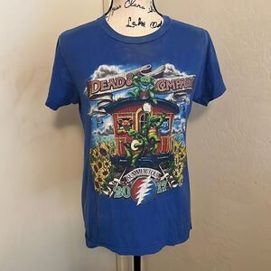 Dead & Company 2017 Summer Tour Blue Graphic Shirt
